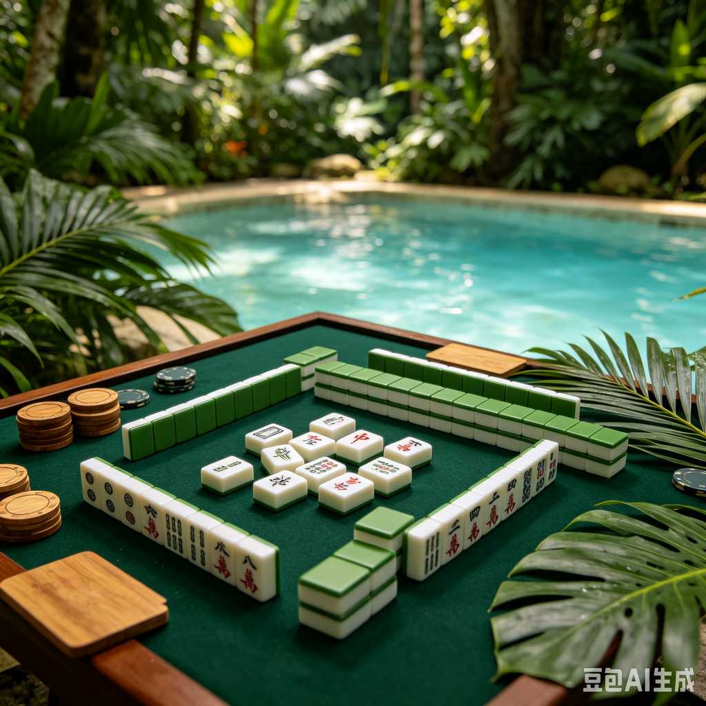multi color mahjong set custom