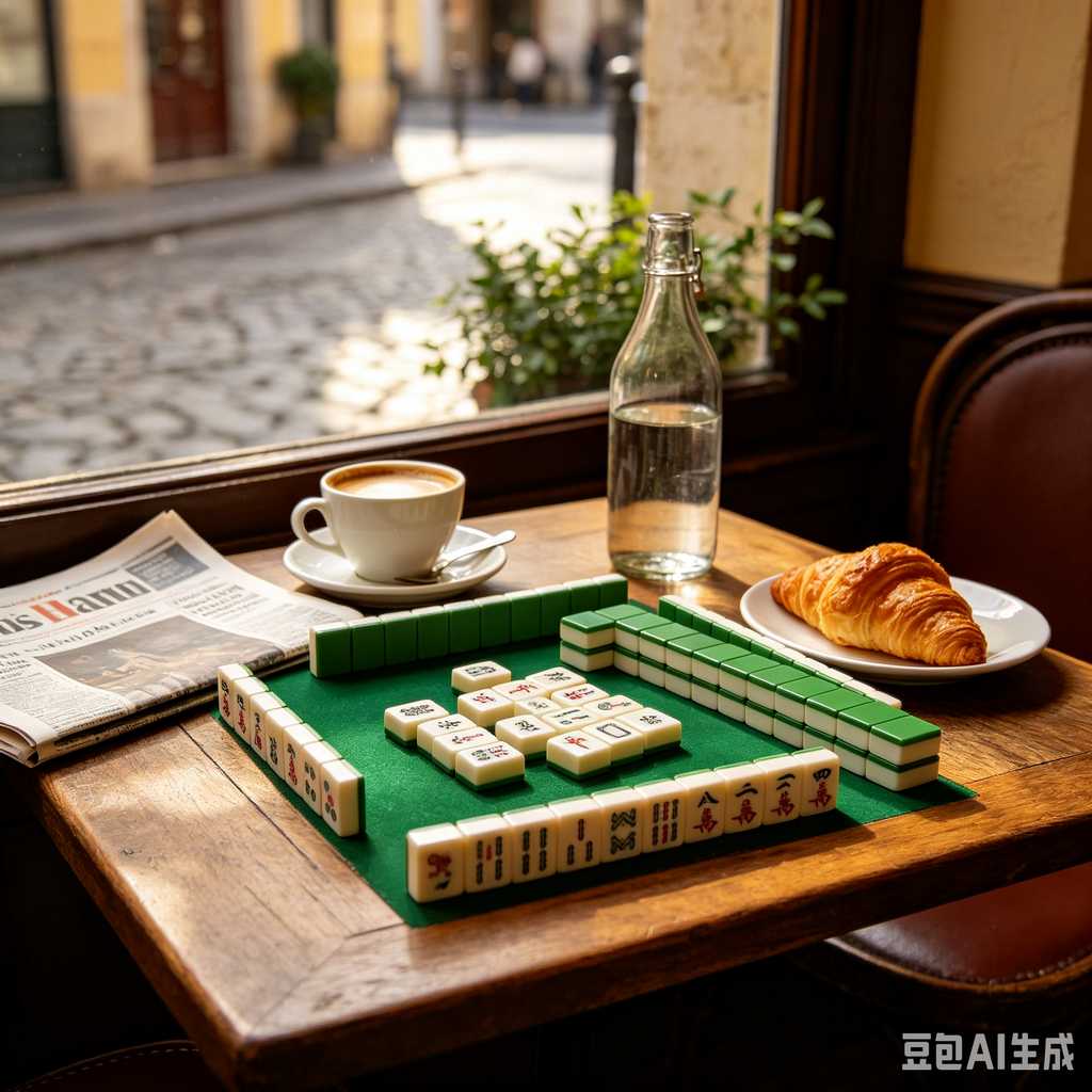 mahjong set for family game night