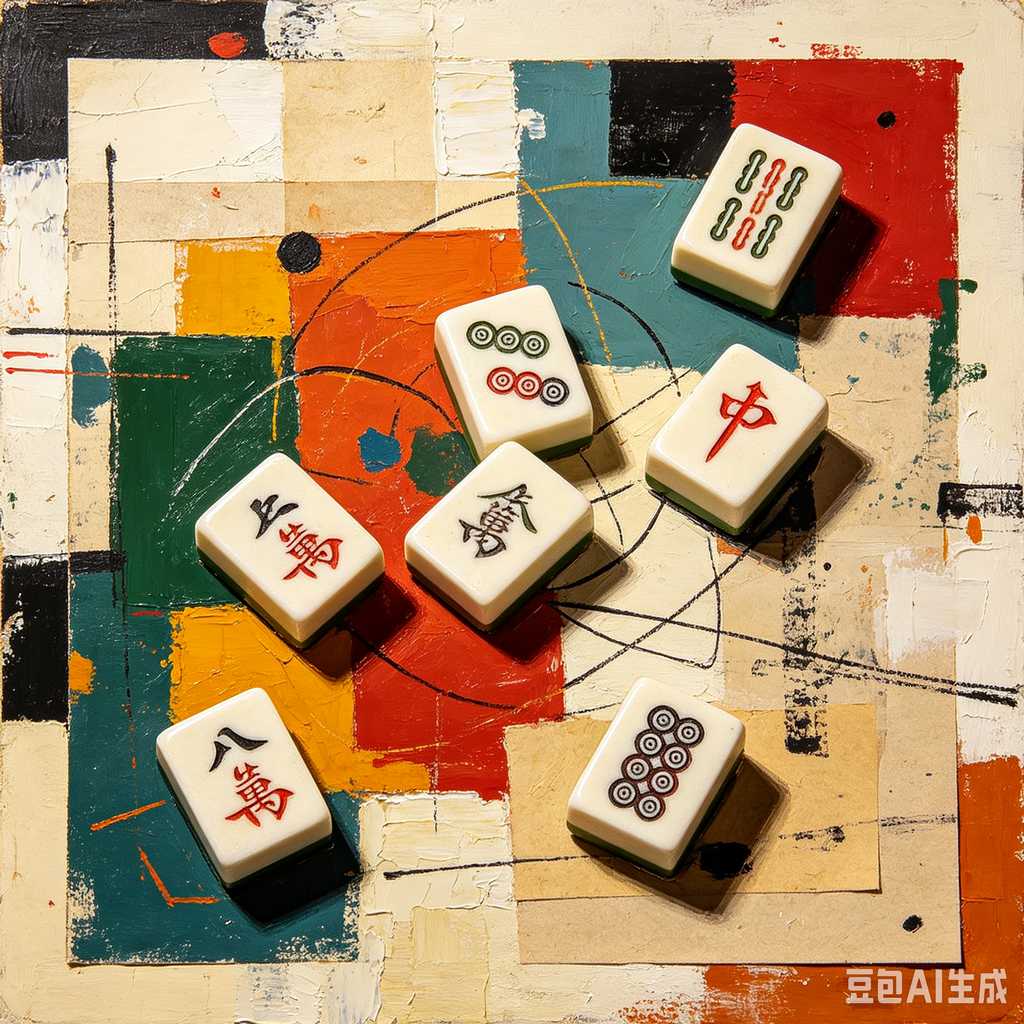 mahjong set with storage case