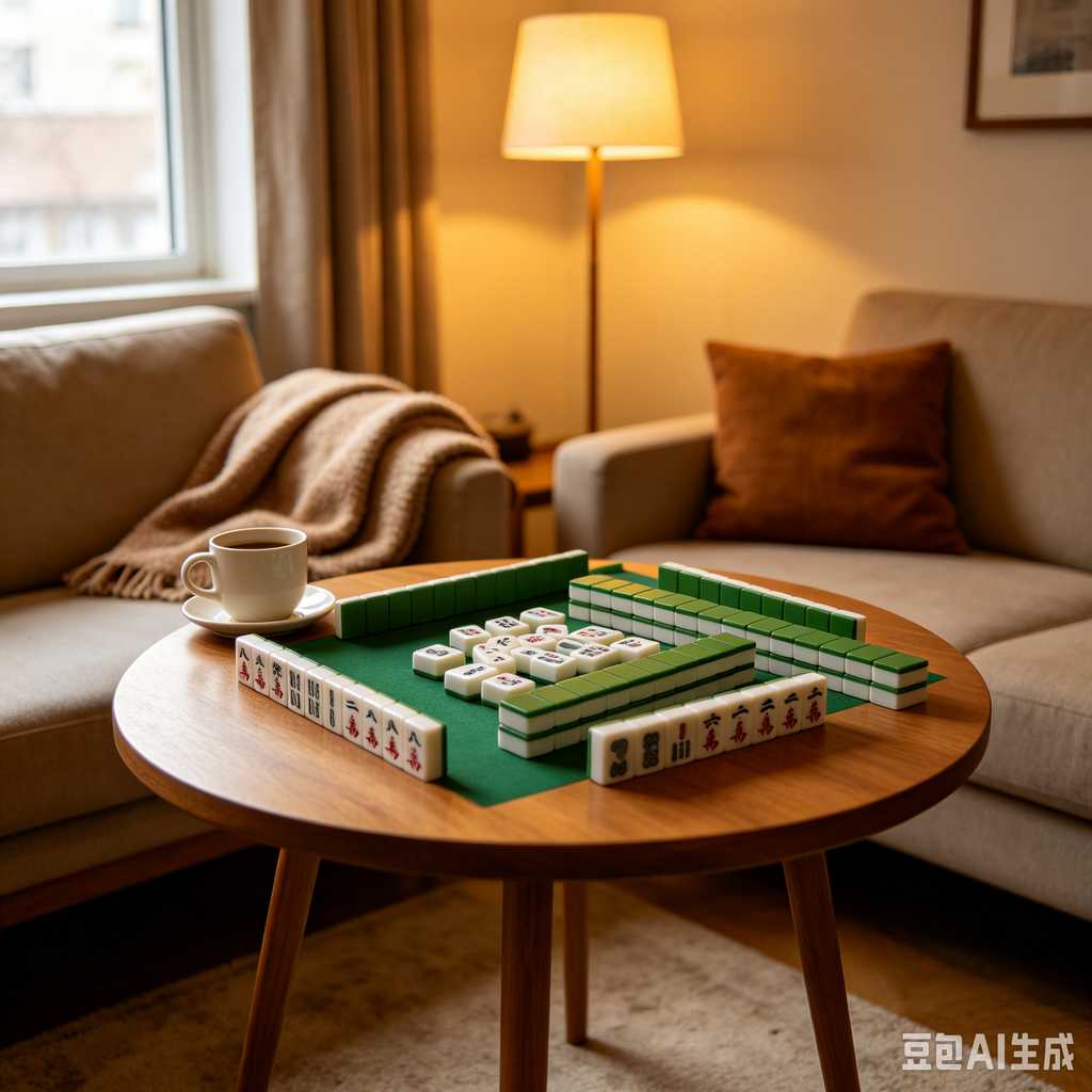 friends gathering mahjong game